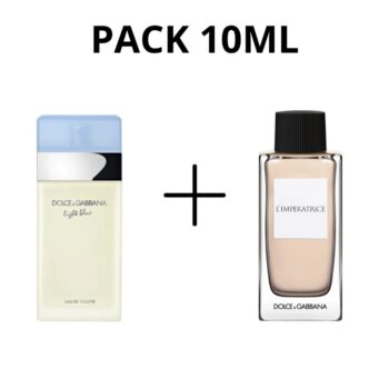 Pack light blue 10ml & l’impératrice 10ml
