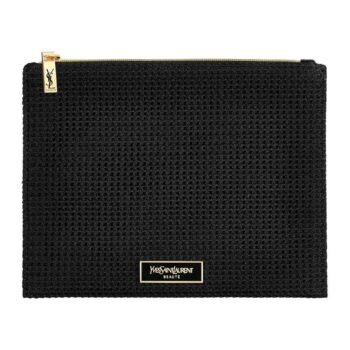 Yves Saint Laurent Classic Black Flat Pouch
