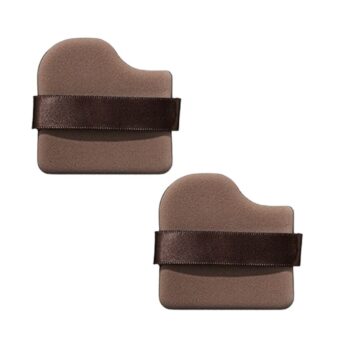 EPONGES VELOURS MARRON 2 PIECES