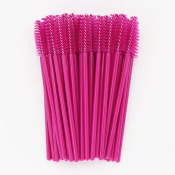 MICRO-BROSSES MASCARA rose foncé 21 Pièces