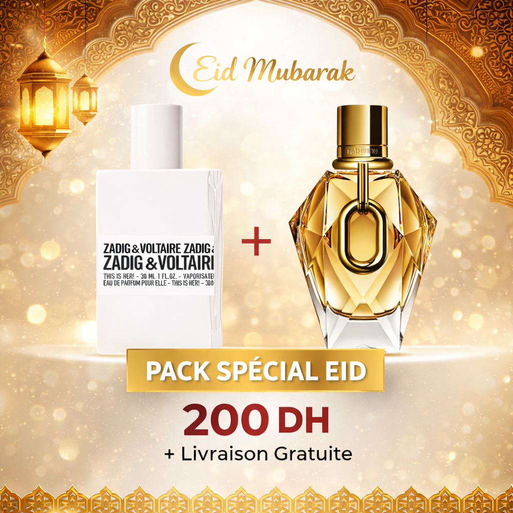 Pack zadig this is her & million gold 10ml